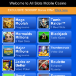 Mobile gambling apps