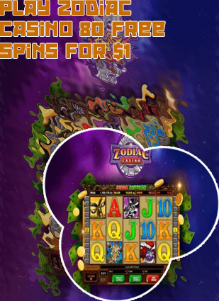 Zodiac casino 80 free spins